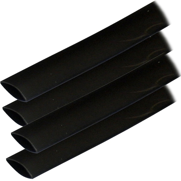 Ancor Adhesive Lined Heat Shrink Tube, 3:1 I.D. Shrink Ratio, 3/4 in I.D. Before Shrinking, Black, 12 in 306124 - main
